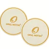 Customizable Factory Quality Silicone Embossed Logo Waterproof Non-Slip Hotel Restaurant Coaster