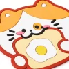 Custom High Quality Cute Soft PVC Silicone Non-Slip Home Decor Souvenir Coaster