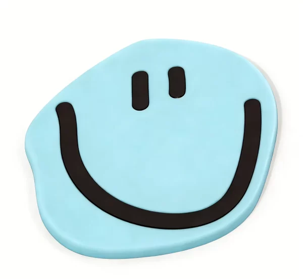 Low Cost Custom Stylish Soft PVC Silicone Irregular Non-Slip Decorative Gift Coaster