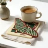 Personalized Bulk Factory Custom Promo Gift Soft PVC Non-Slip Vintage Coasters Home