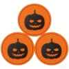 Personalized Custom High-Quality Soft PVC Non-Slip Halloween Pumpkin Festival Gift Coaster