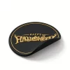 Soft PVC Atmospheric Non-Slip Halloween Drink Coaster Gold Black Factory Premium Service