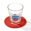 Bulk Custom Eco-Friendly Soft PVC Non-Slip Heat-Resistant Cute Kids Drink Coaster Gift