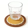 Bulk Custom High-Quality Personalized Minimalist Soft Silicone Heat-Resistant Drink Coasters