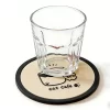 Bulk Custom Stylish Cute Cat Silicone Coaster High Quality for Coffee Bar