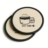 Bulk Custom Stylish Cute Cat Silicone Coaster High Quality for Coffee Bar
