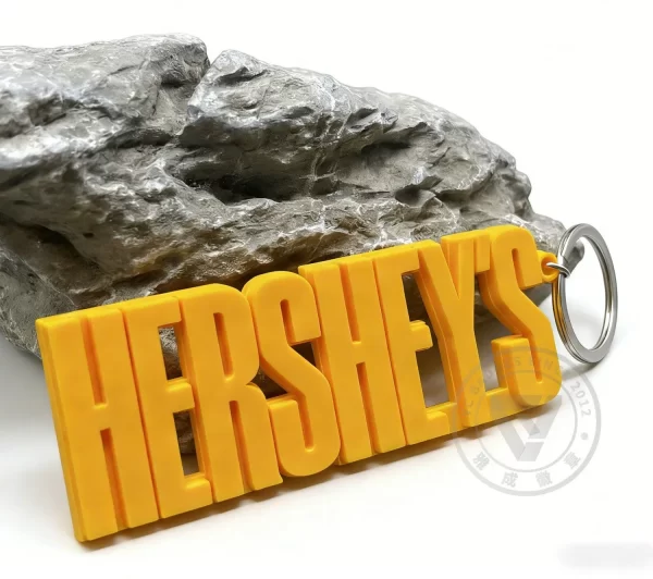 Custom Hershey's 3D PVC Keychain for Bag & Key Decor for Promotional Merchandise
