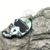 Custom Eco-Friendly PVC Skull Biker Keychain for Keys & Accessorie