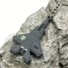 Eco-Friendly Fighter Jet Keychain Custom PVC Accessory for Aviation Souvenirs