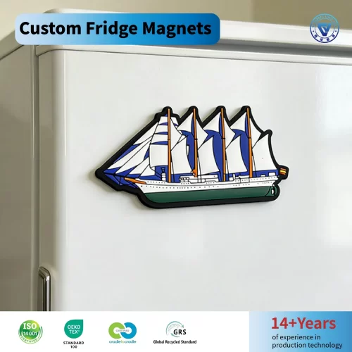 Custom PVC Fridge Magnet Promotional 3D Soft PVC Magnet for Corporate Branding Projects