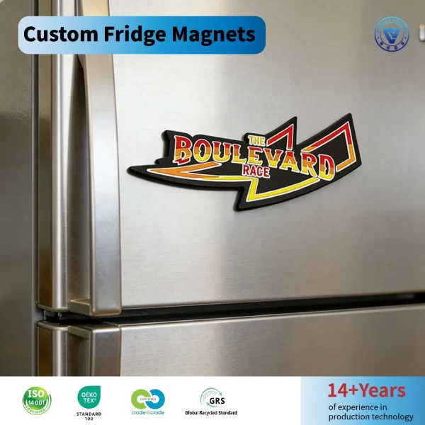 Factory Customized PVC Fridge Magnet with Logo Personalised Design Souvenir Gift