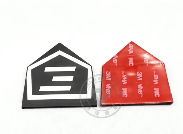 Custom 3D PVC Batting Helmet Stickers for Baseball Team Logos