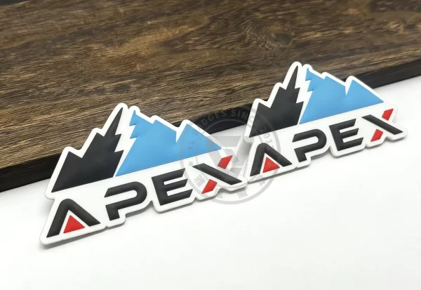 Custom High-Quality Durable Eco 3D PVC Helmet Sticker for Baseball Team Branding Custom High-Quality Durable Eco 3D PVC Helmet Sticker for Baseball Team Branding