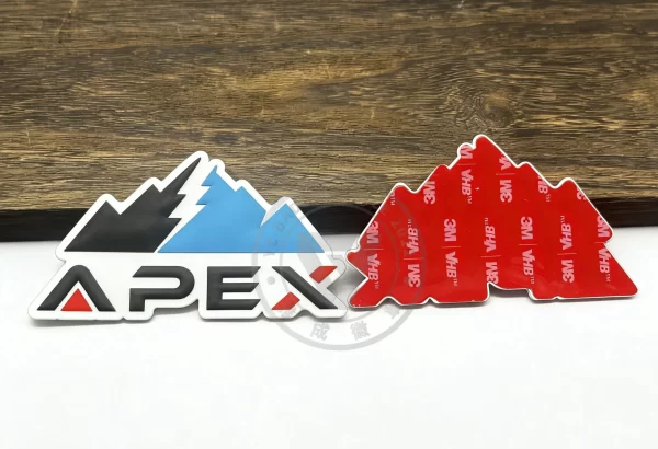 Custom High-Quality Durable Eco 3D PVC Helmet Sticker for Baseball Team Branding Custom High-Quality Durable Eco 3D PVC Helmet Sticker for Baseball Team Branding