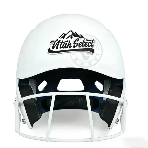 Custom 3D PVC Helmet Sticker Team Logo Durable Eco for Baseball Helmets