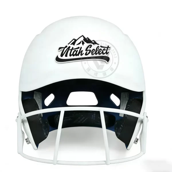 Custom 3D PVC Helmet Sticker Team Logo Durable Eco for Baseball Helmets