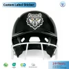 Custom Animal Logo Rubber Sticker High-Quality PVC Label Design for Corporate Promotions