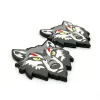 Custom Animal Logo Rubber Sticker High-Quality PVC Label Design for Corporate Promotions