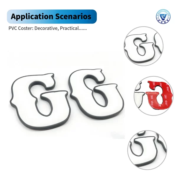 Factory Custom PVC Sticker Helmet Waterproof Strong Letter Logo for Team Symbol