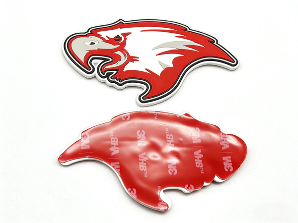 Custom 3D Helmet Decals with 3m Adhesive PVC Patch for Sports Team