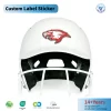 Custom 3D Helmet Decals with 3m Adhesive PVC Patch for Sports Team