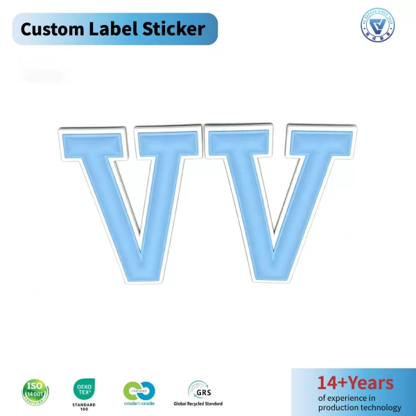 Custom 3D PVC Decals with 3m Adhesive Sticker Letter Logo for Helmets Custom 3D PVC Decals with 3m Adhesive Sticker Letter Logo for Helmets