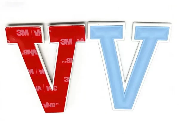 Custom 3D PVC Decals with 3m Adhesive Sticker Letter Logo for Helmets Custom 3D PVC Decals with 3m Adhesive Sticker Letter Logo for Helmets