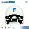 2026 New Model PVC Rubber Helmet Decals Silicone Label Sticker for Baseball Team