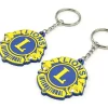 Custom Soft PVC Qr Code Keychains Promotional Giveaways with Personalized Logo