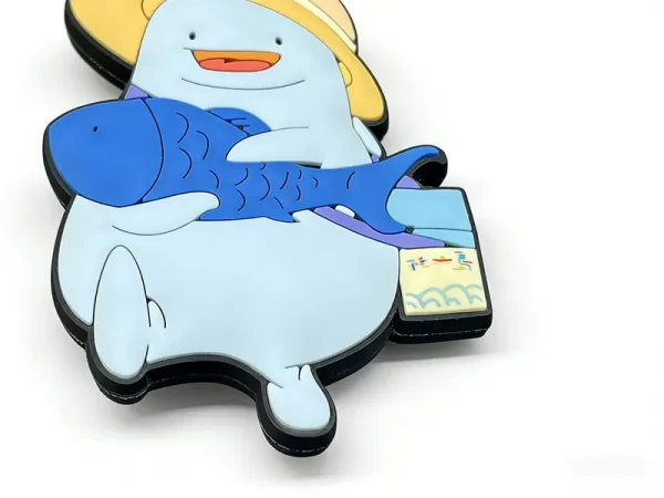 Factory Supply 3D Double-Sided PVC Keychains Custom Key Ring Durable Advertising Gifts