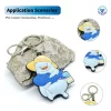 Factory Supply 3D Double-Sided PVC Keychains Custom Key Ring Durable Advertising Gifts
