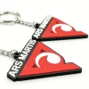 Custom PVC Keychains 3D Soft Rubber Keyring with Logo with Logo for Outdoor Hiking Promotional Gift