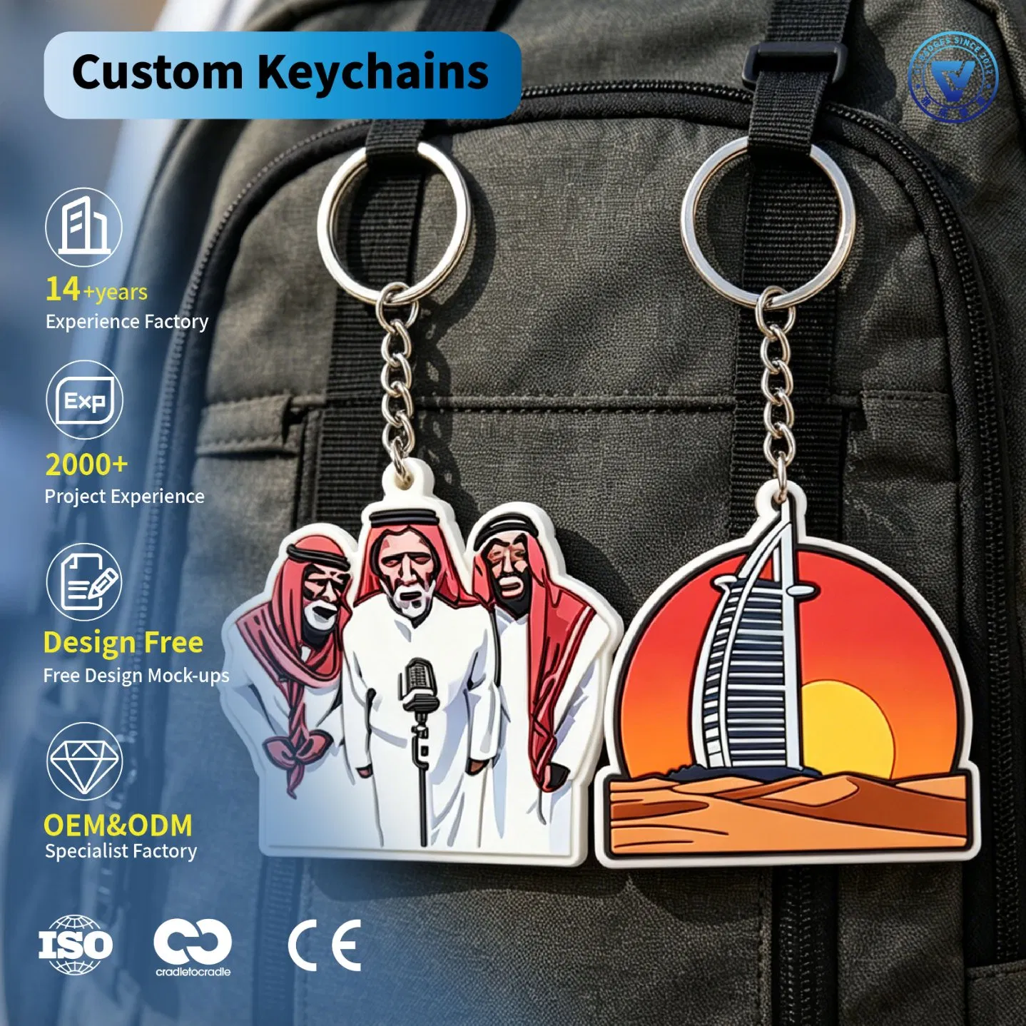Customize PVC Keychain
