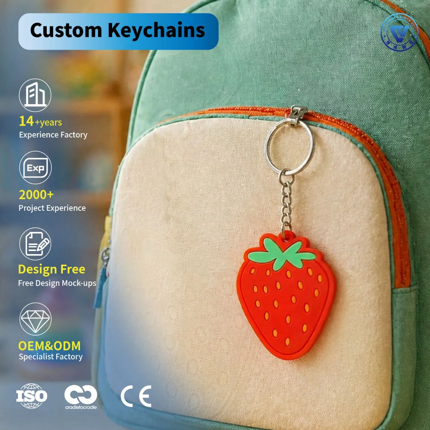 Customize PVC Keychain