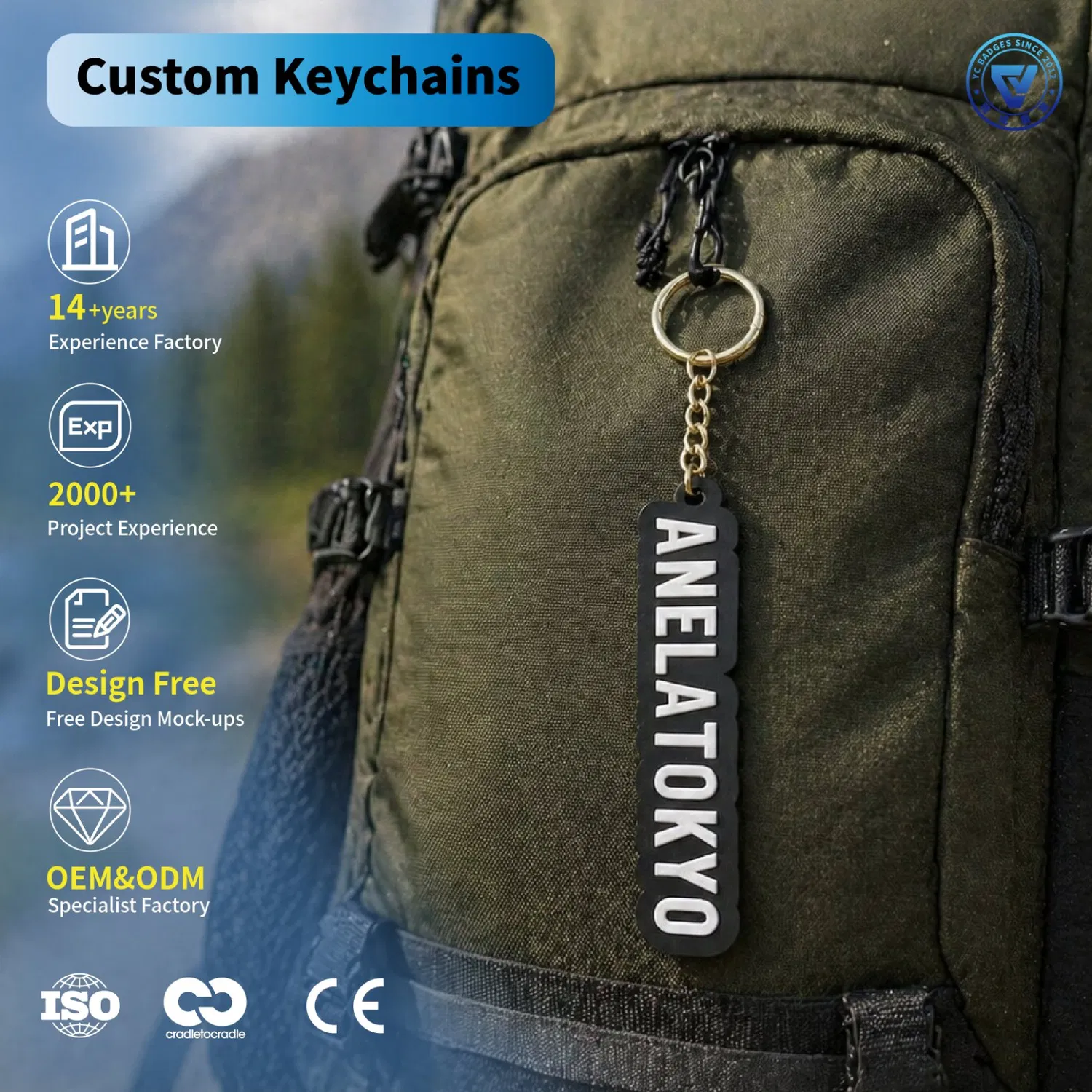 Customize PVC Keychain