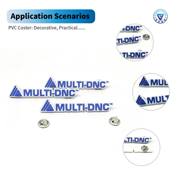 Custom Rubber Lapel Pins High-Quality PVC Pin for Unique Branding and Promotions