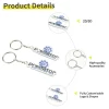 Factory Customized 3D Soft PVC Rubber Keychain Brand Logo Company Souvenir Keyrings