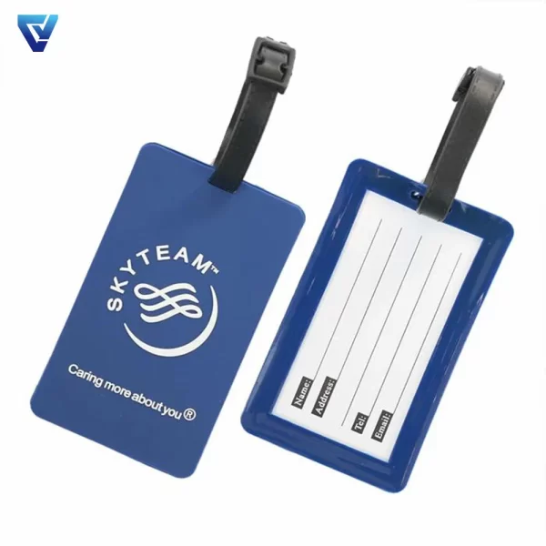 Customize pvc luggage tag