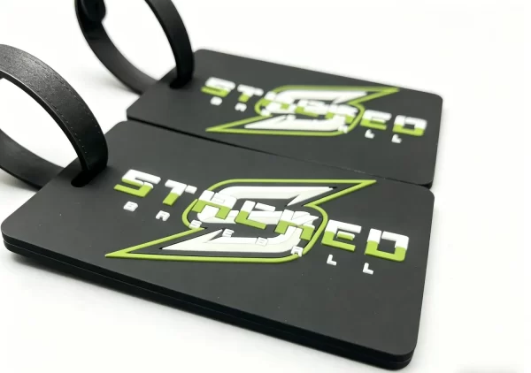 Customize pvc luggage tag