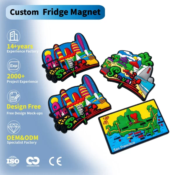 PVC Fridge Magnet PVC Fridge Magnet