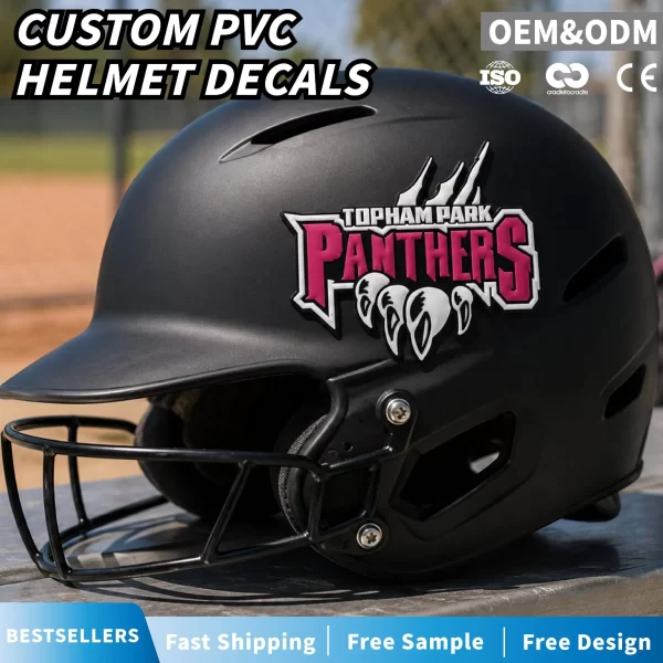 Helmets Decals Sticker Label
