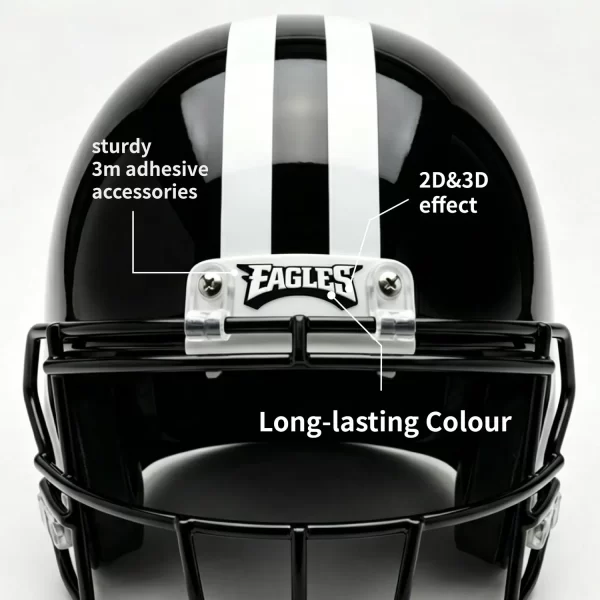 Helmets Decals Sticker Label