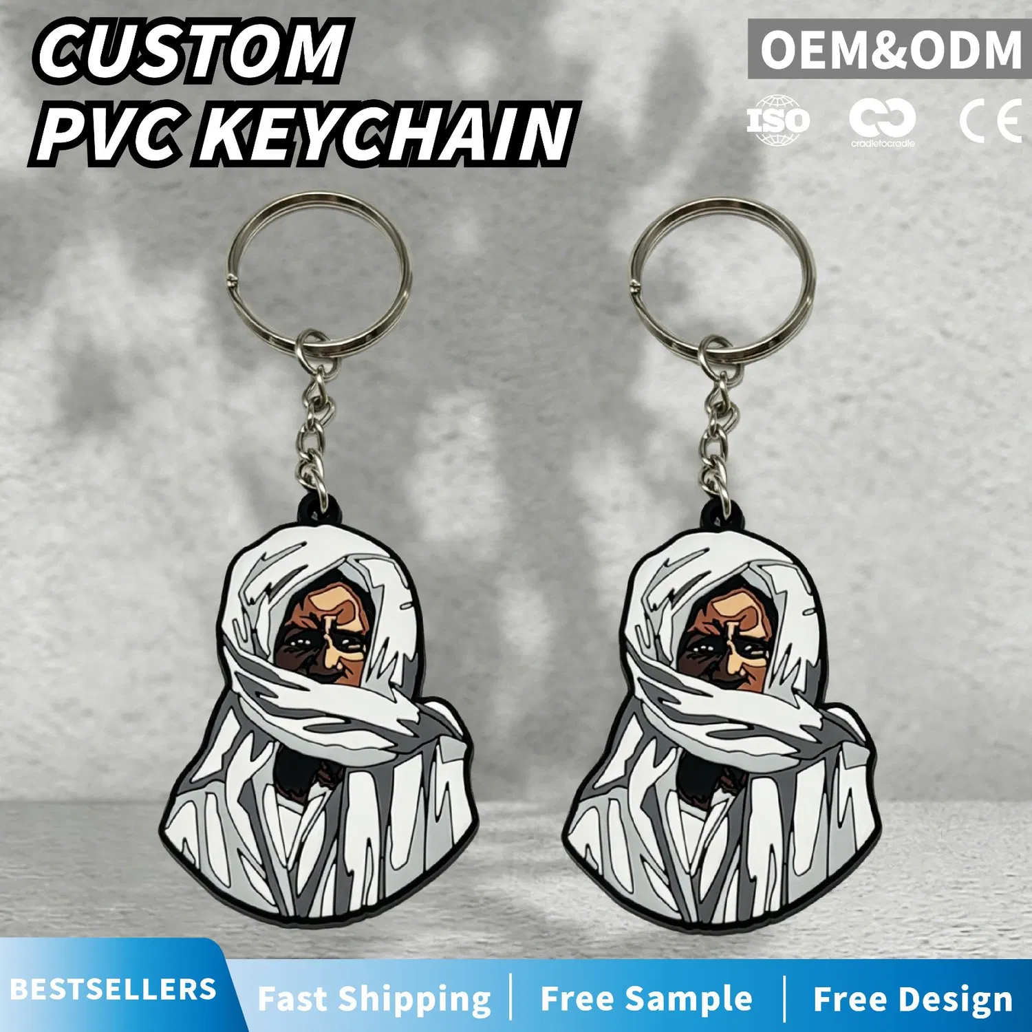 PVC Keychain