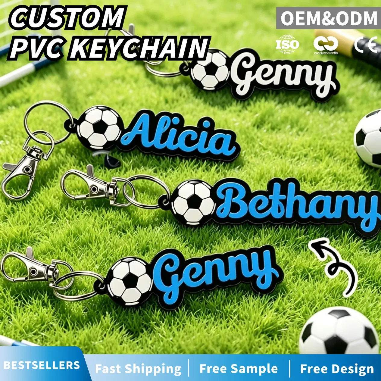 PVC Keychain