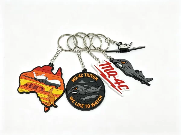New Design Eco-Friendly Custom Soft 3D 2D Rubber Keychain Personality Logo PVC Keychains 3D Cartoon for Promotion