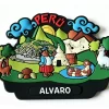 Custom-Fridge-Magnet-Rubber-Logo-3D-PVC-Fridge-Magnet-Souvenirs FM060 -1 Custom Fridge Magnet Rubber Logo 3D PVC Fridge Magnet Souvenirs