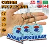Custom High Quality PVC Keychain Personalized Soft Rubber Keychain
