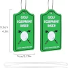 Custom PVC Golf Bag Tag 3D Travel Luggage Tag Rubber Bag Tags