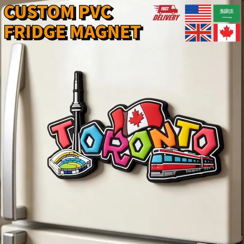 Factory-Canada-3D-Rubber-PVC-Custom-Fridge-Magnet-2D-Magnetic-Rubber FM055 -1 PVC Fridge Magnet