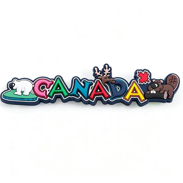Factory-Canada-3D-Rubber-PVC-Custom-Fridge-Magnet-2D-Magnetic-Rubber FM055 -2 PVC Fridge Magnet
